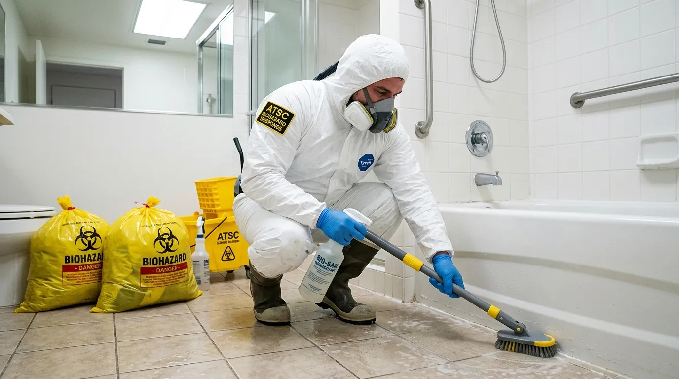 Decontamination equipment deployed for Blood Cleanup in Wilmington